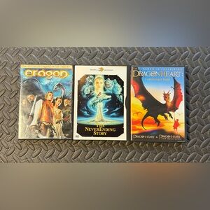 Fantasy Movie DVD Collection: Eragon, Dragonheart & Neverending Story
